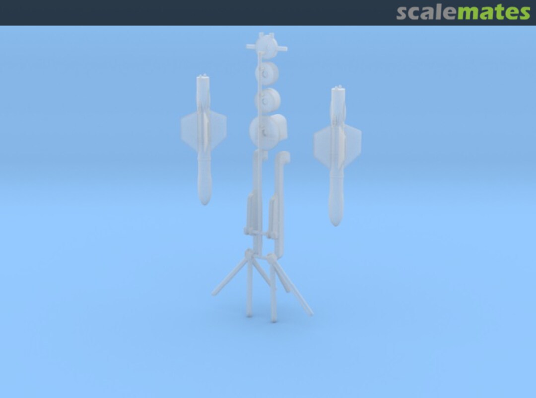 Boxart AS.12 Air-to-Surface Missile with Wasp Pylons Shapeways Boxart AS.12 Air-to-Surface Missile with Wasp Pylons Shapeways