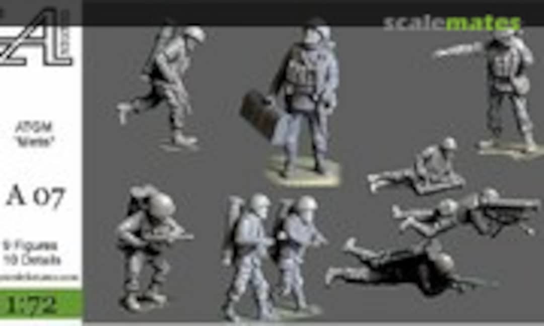 1:72 ATGM "Metis" Crews (Alex Miniatures A07) A07