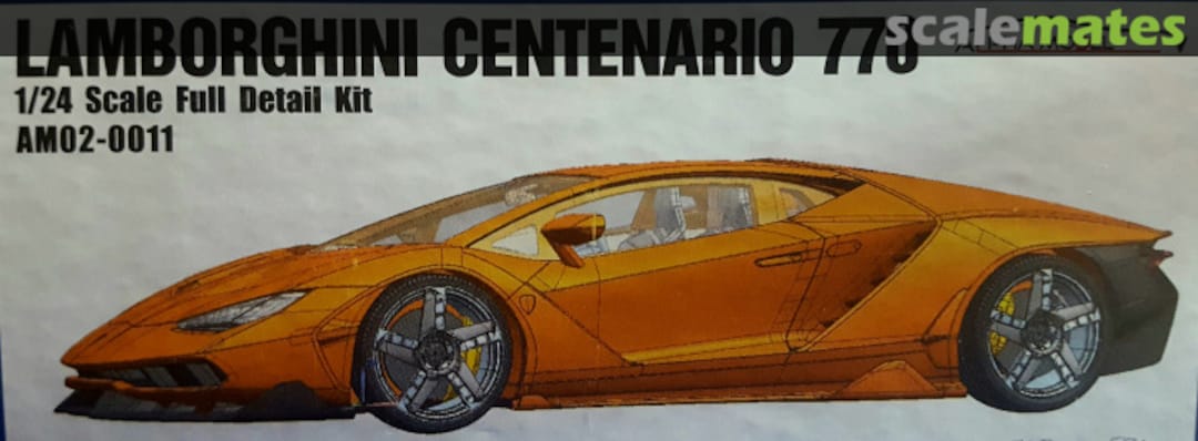 Boxart Lamborghini Centenario 770 AM02-0011 Alpha Model Boxart Lamborghini Centenario 770 AM02-0011 Alpha Model