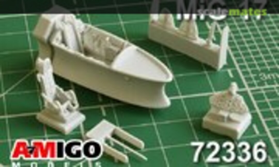 1:72 MiG-17F cockpit set with KK-1 ejection seat (Amigo Models 72336) 72336
