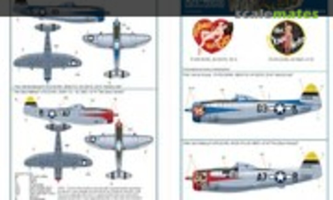 1:32 P-47D Thunderbolts (Kits-World KW132029) KW132029