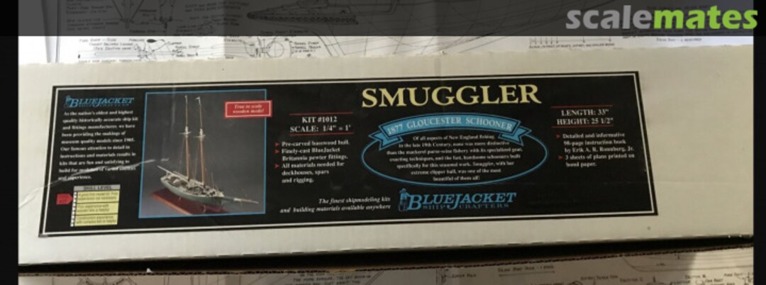Boxart Smuggler 1012 Bluejacket Ship Crafters Boxart Smuggler 1012 Bluejacket Ship Crafters