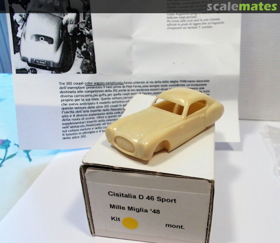 Boxart Cisitalia 202 CP Model Boxart Cisitalia 202 CP Model