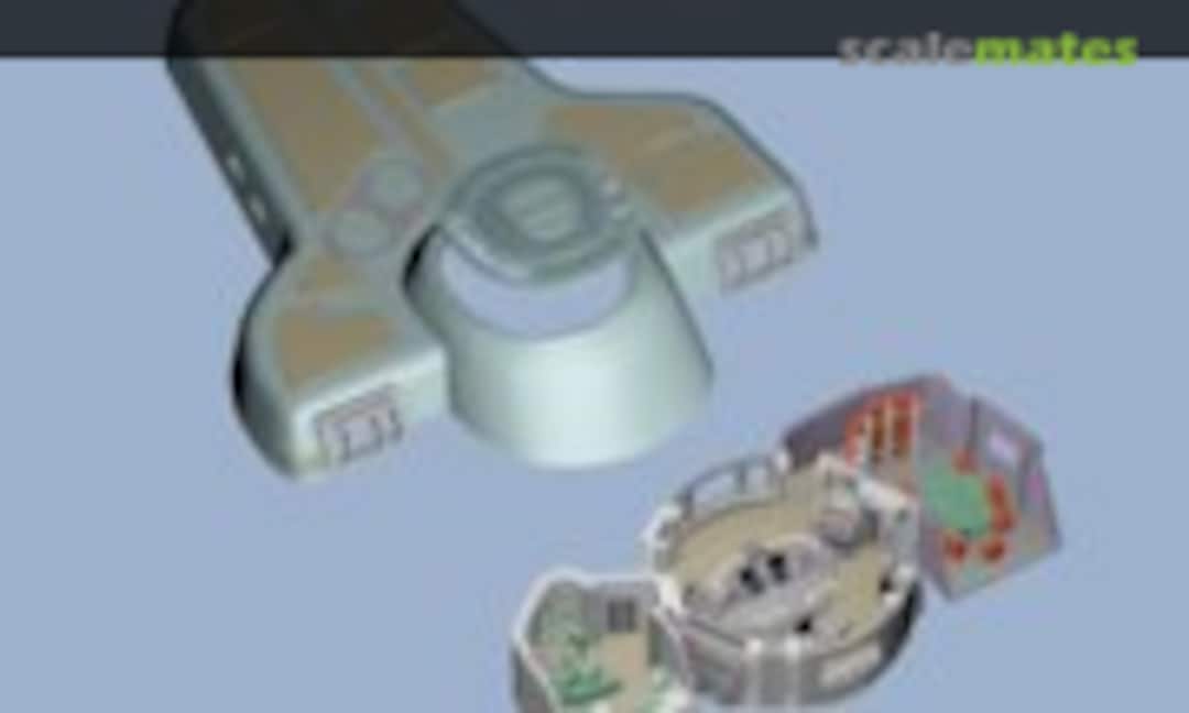 1:677 Voyager Bridge/Ready/Conference Room Interior/Exterior (Spaceways Parts 6FNYEE4GN) 6FNYEE4GN