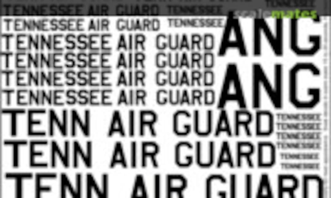 No Tennessee Air Guard Decals (Garage Kit )