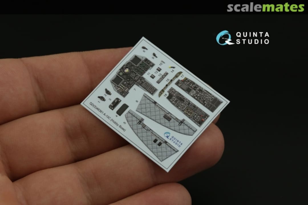 Contents A-10C Thunderbolt II interior 3D decal small version QDS-48361 Quinta Studio Contents A-10C Thunderbolt II interior 3D decal small version QDS-48361 Quinta Studio