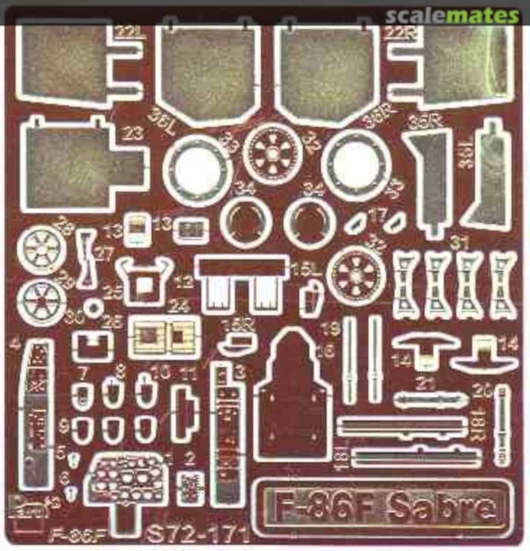 Boxart F-86F Sabre S72-171 Part