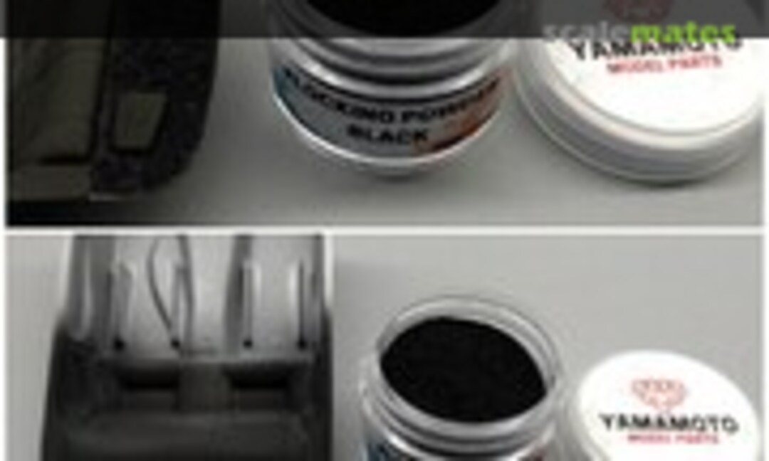 1:24 Flocking Powder Black (Yamamoto Model Parts YMP-FP001) YMP-FP001