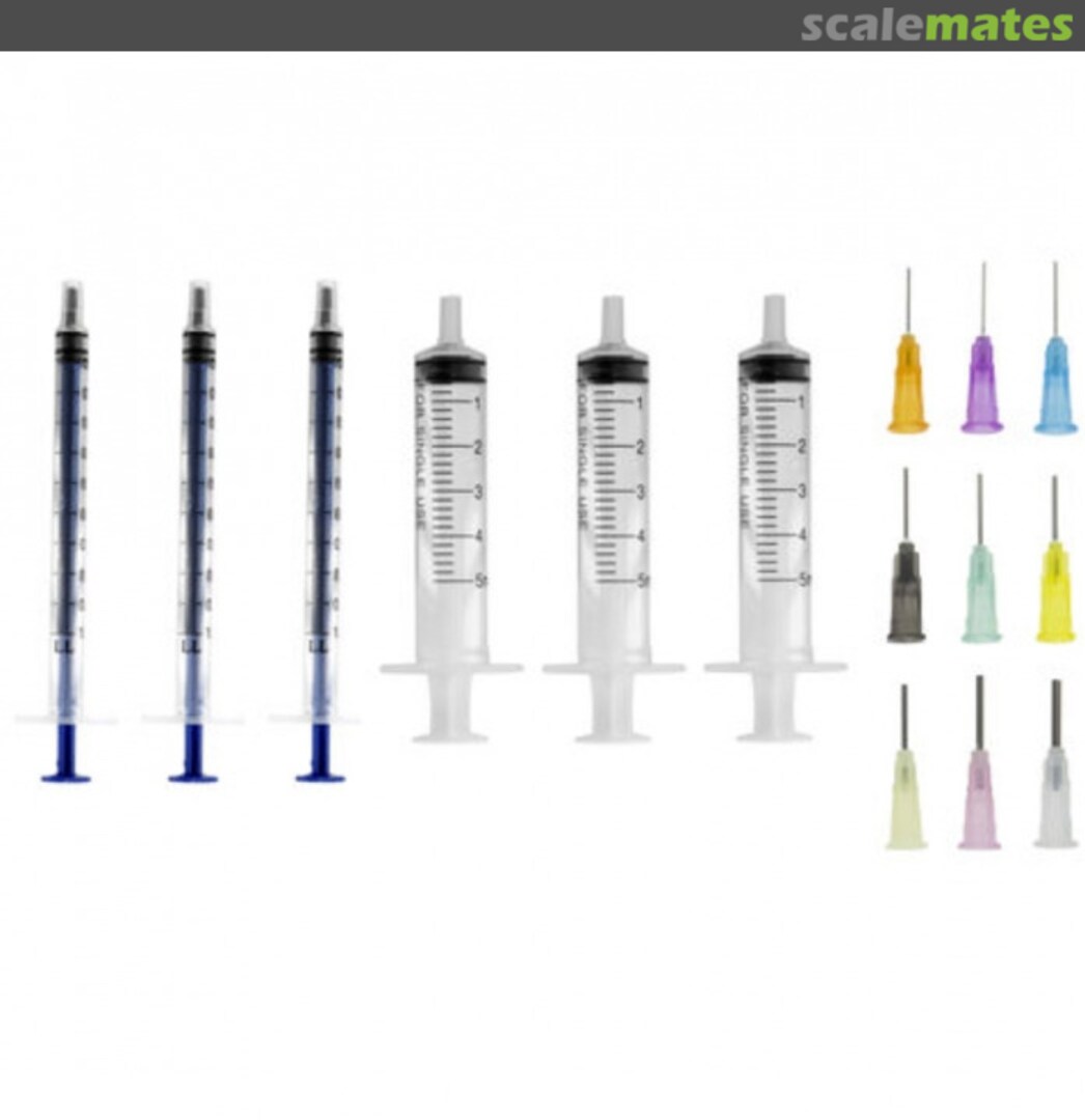 Boxart Syringe & Applicator Set (15 pcs) POL1015 Modelcraft Boxart Syringe & Applicator Set (15 pcs) POL1015 Modelcraft