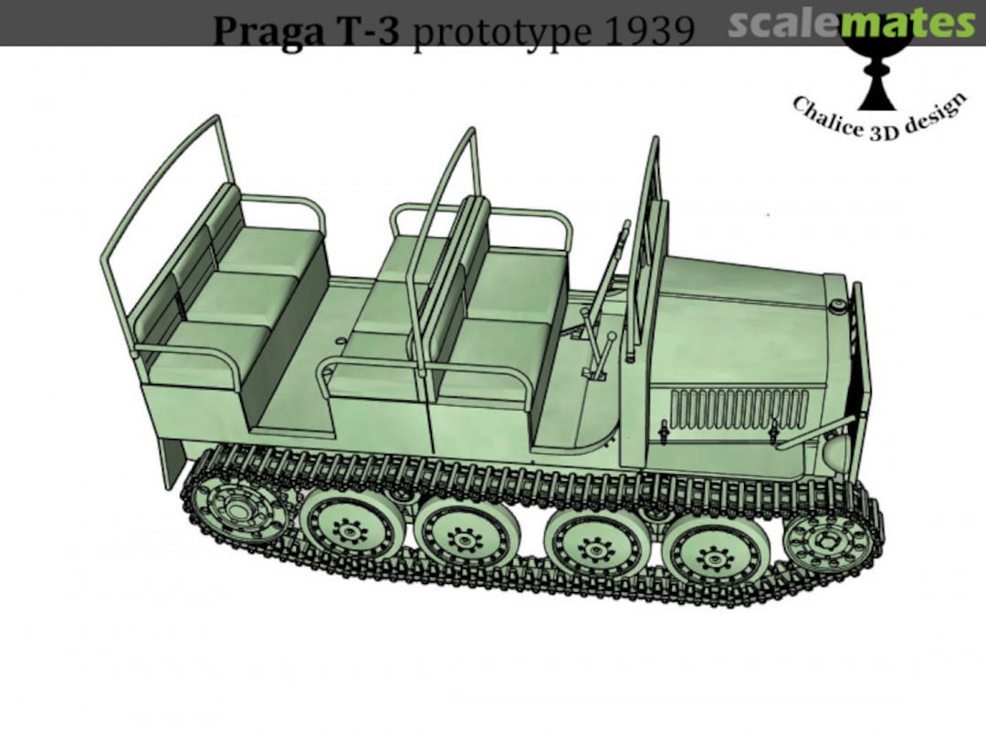 Boxart Praga T-3 prototype CD006 Chalice 3D Design Boxart Praga T-3 prototype CD006 Chalice 3D Design