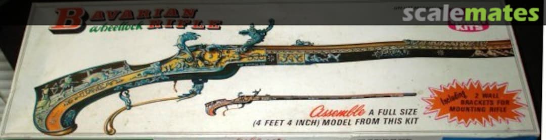 Boxart Bavarian Wheellock Rifle 9194 LIFE-LIKE Hobby Kits Boxart Bavarian Wheellock Rifle 9194 LIFE-LIKE Hobby Kits
