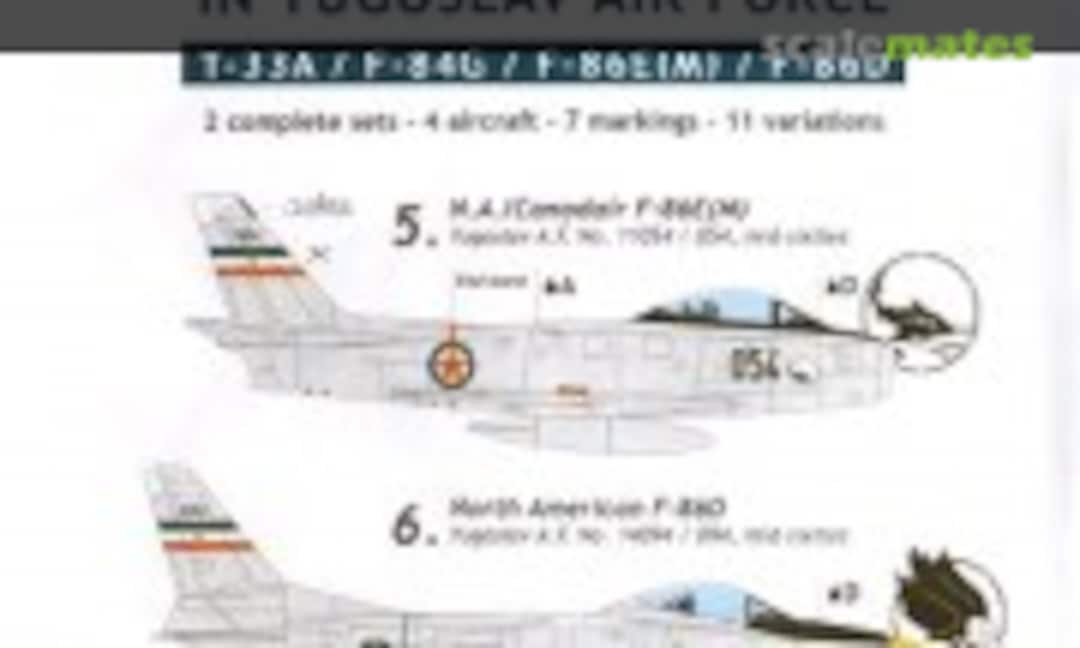 1:48 US Jets in Yugoslav Air Force (FlightDecs FLD48-01) FLD48-01