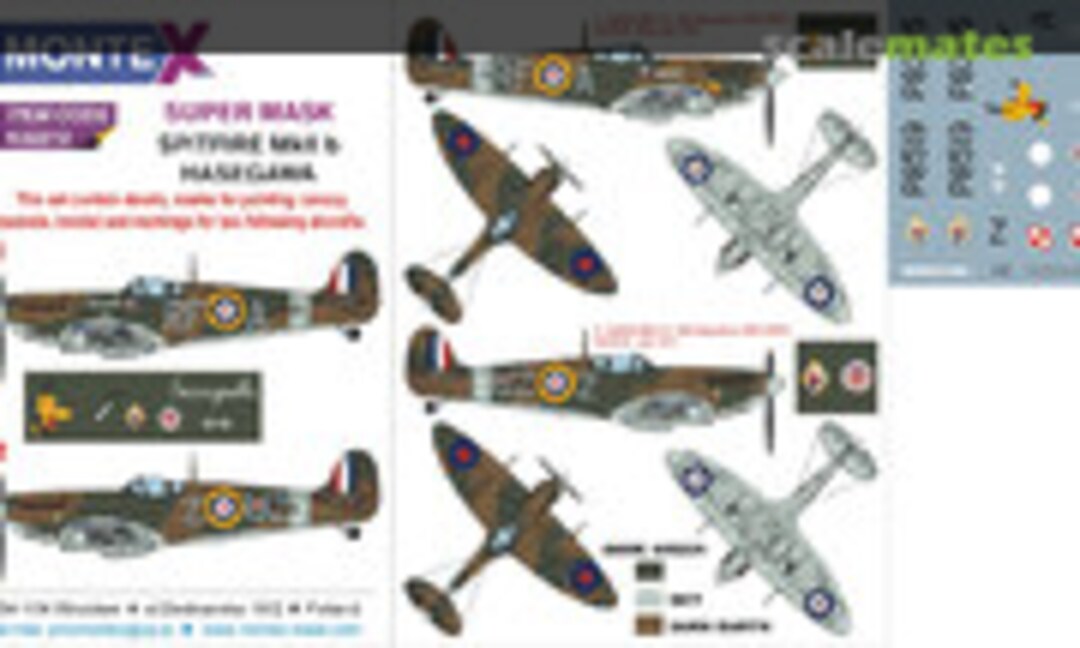 1:32 Spitfire Mk IIb (Montex K32272) K32272