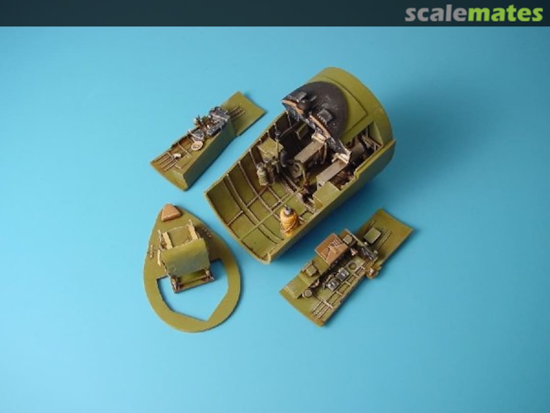 Boxart F4U-1A Corsair cockpit set 2021 Aires Boxart F4U-1A Corsair cockpit set 2021 Aires