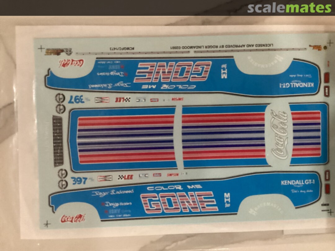 Boxart Color Me Gone Cuda Funny Car 1473 Slixx Decals Boxart Color Me Gone Cuda Funny Car 1473 Slixx Decals