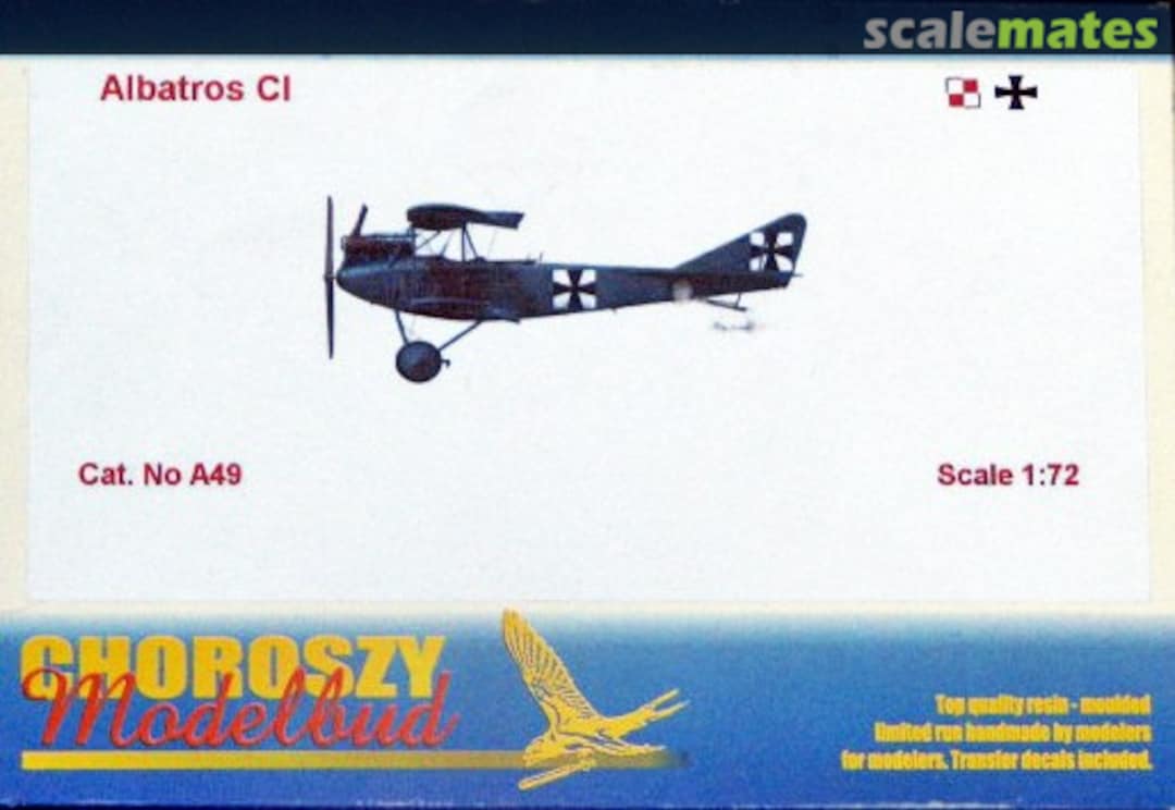 Boxart Albatros CI A49 Choroszy Modelbud Boxart Albatros CI A49 Choroszy Modelbud