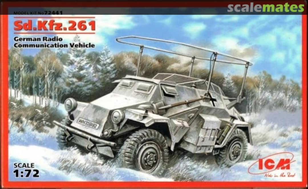 Boxart Sd.Kfz. 261 72441 ICM Boxart Sd.Kfz. 261 72441 ICM