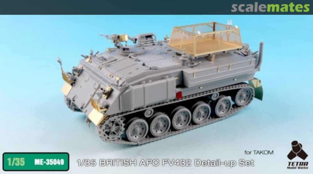 Boxart British APC FV432 ME-35049 Tetra Model Works Boxart British APC FV432 ME-35049 Tetra Model Works