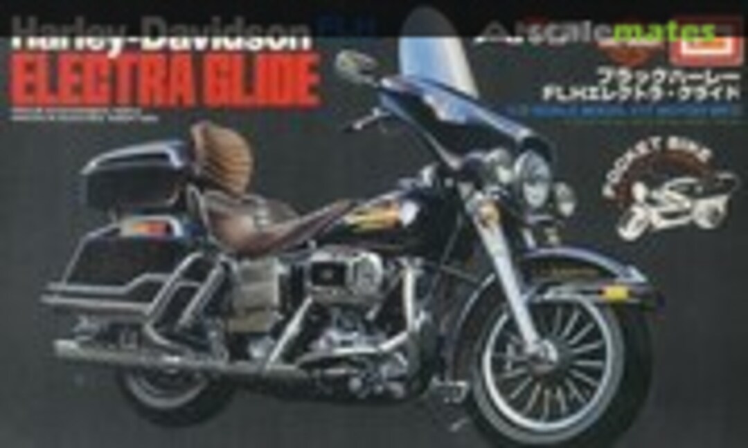 1:12 Harley-Davidson FLH Electra Glide Black (IMAI B-1194-1200)