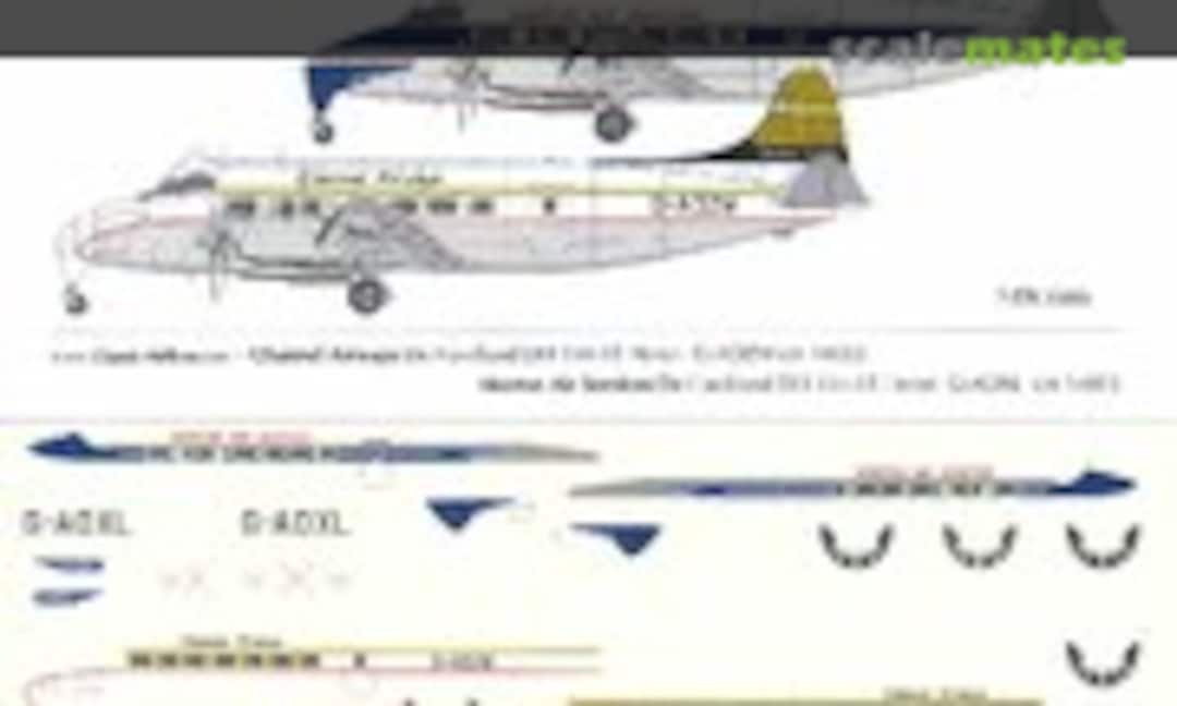 1:144 DH Heron Morton Air Services / Channel Airways (Classic Airlines CA144-157) CA144-157