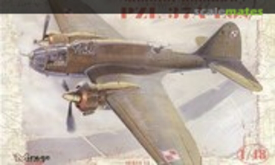 Łoś PZL 37A bomber (Mirage Hobby 481301)