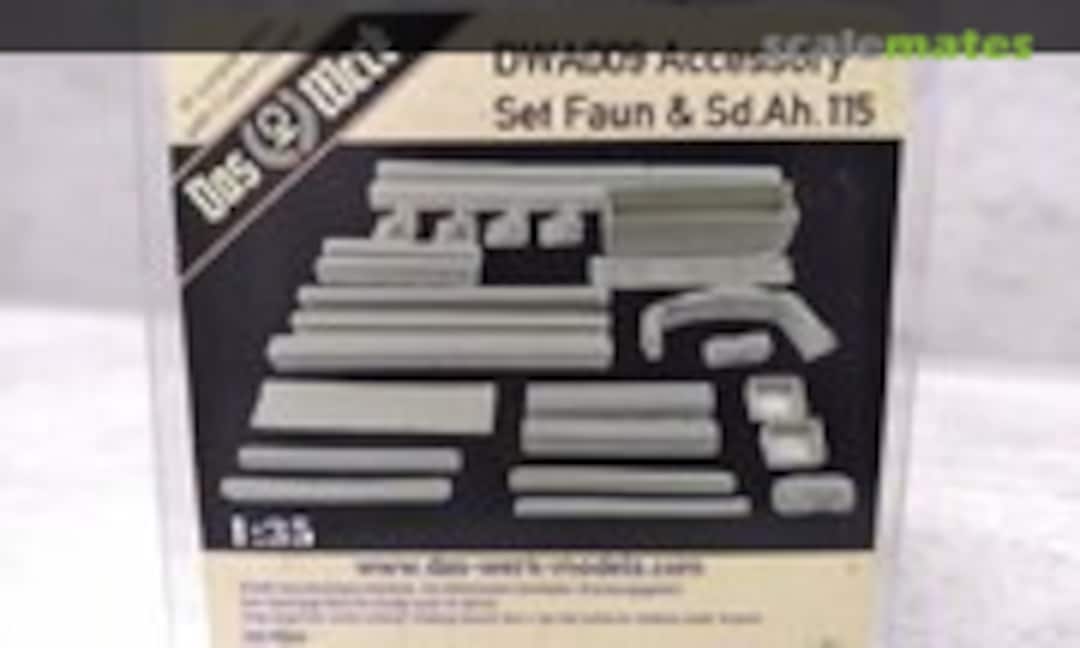 1:35 Accessory Set for Faun & Sd.Ah.115 (Das Werk DWA009) DWA009