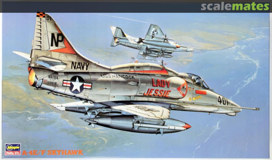 Boxart A-4E/F Skywawk 08863 Hasegawa Boxart A-4E/F Skywawk 08863 Hasegawa