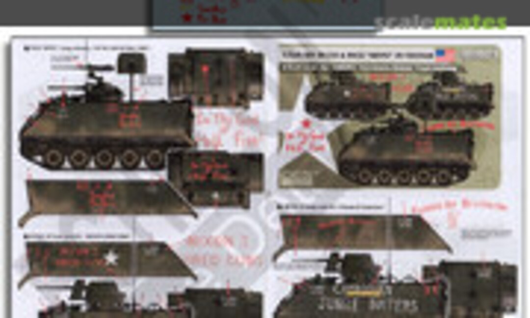1:35 1/5th Inf M113s & M132 "ZIPPO"" in Vietnam" (Echelon Fine Details D356275) D356275