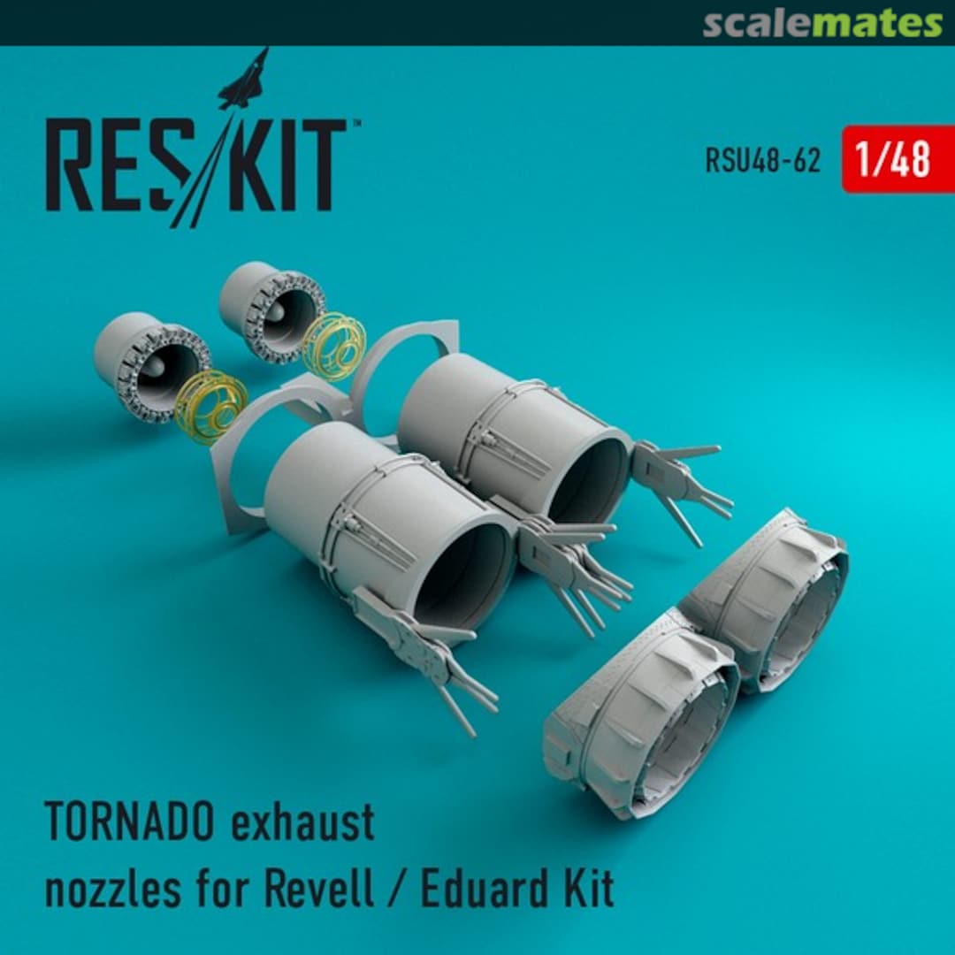 Boxart Tornado - Exhaust Nozzles RSU48-0062 ResKit Boxart Tornado - Exhaust Nozzles RSU48-0062 ResKit
