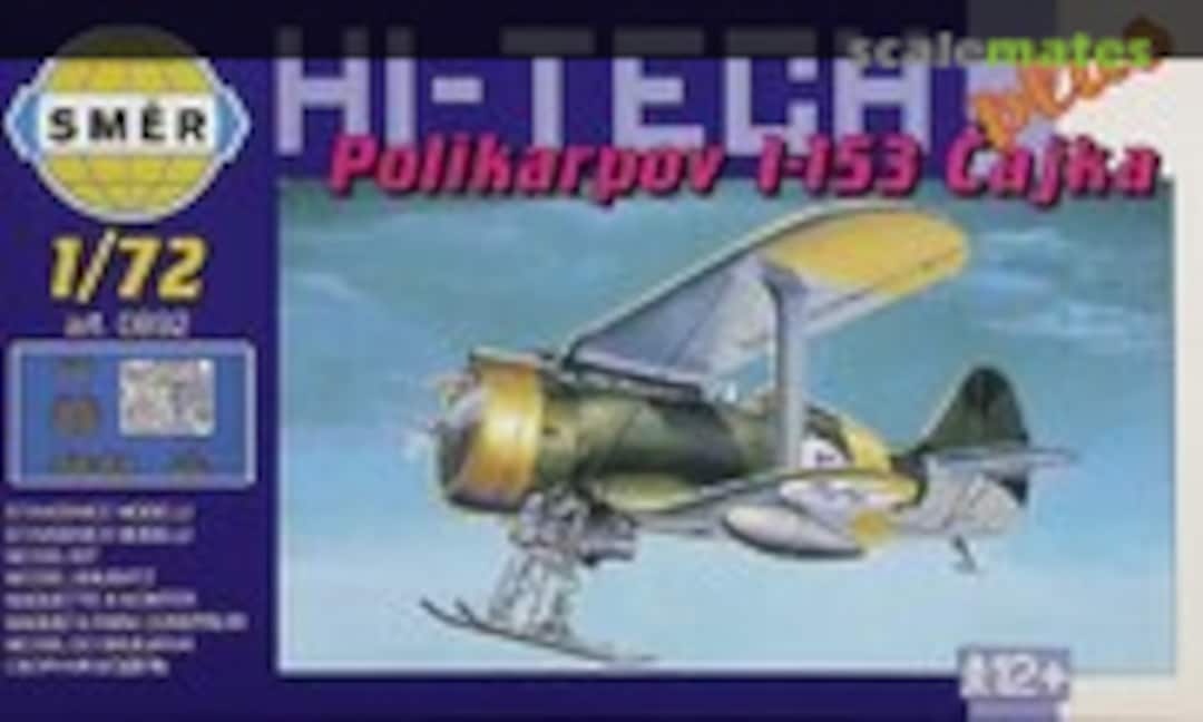 1:72 Polikarpov I-153 Cajka (Směr 0892)