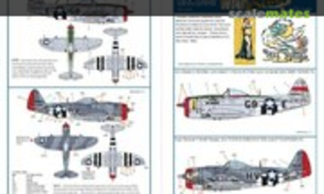 1:32 P-47D Thunderbolts (Kits-World KW132004) KW132004