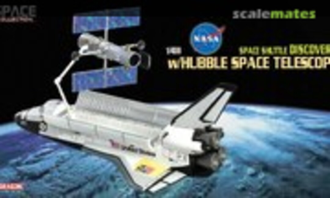 1:400 Space Shuttle Discovery w/Hubble Space Telescope (Dragon Wings 56259)