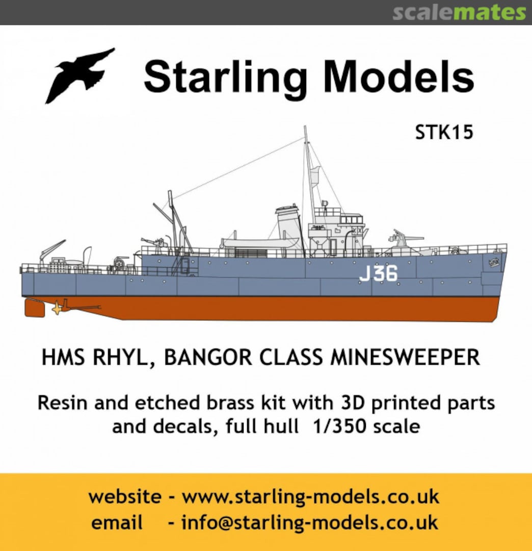 Boxart HMS Rhyl STK15 Starling Models