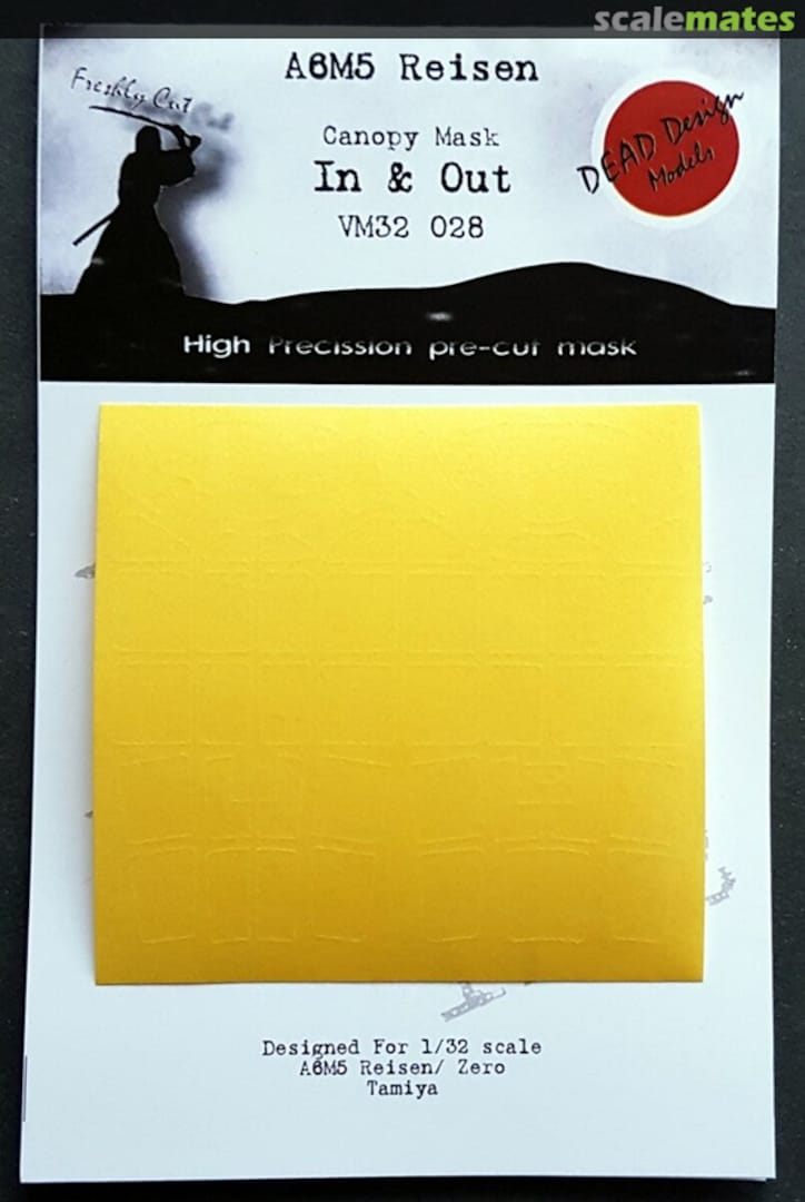 Boxart Mitsubishi A6M5 Reisen (canopy masks (inside & outside)) VM32028 DEAD Design Models Boxart Mitsubishi A6M5 Reisen (canopy masks (inside & outside)) VM32028 DEAD Design Models