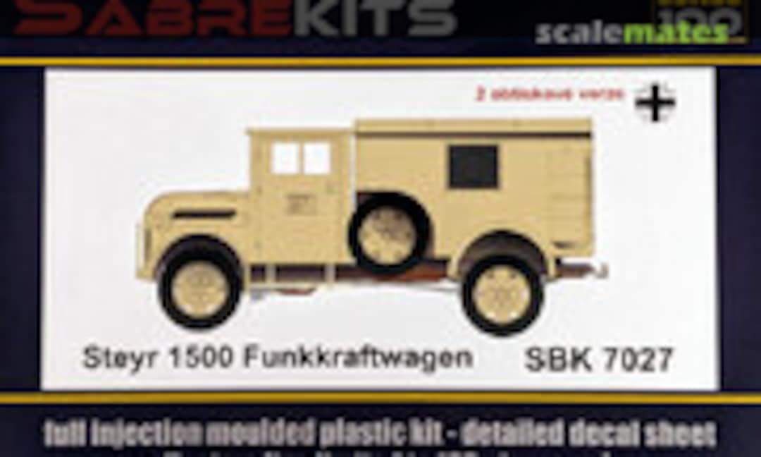 1:72 Steyr 1500 Funkkraftwagen (SabreKits SBK 7027)