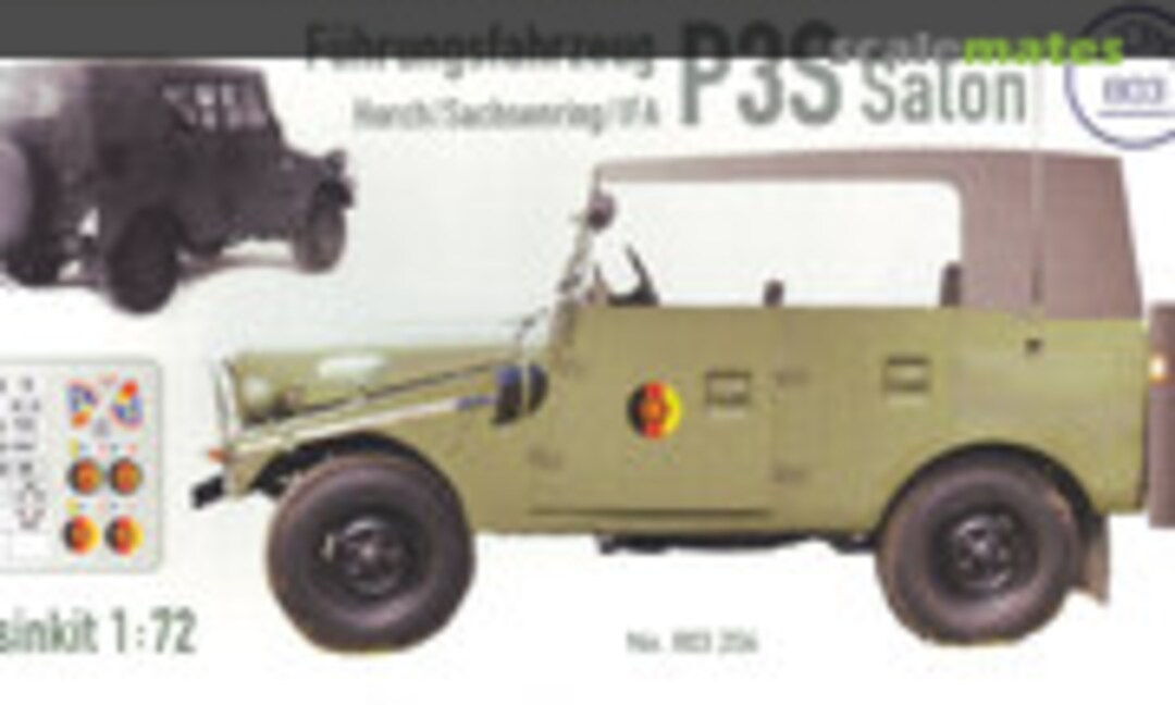 1:72 Horch/Sachsenring/IFA P3S Salon (Werk 803 803 204) 803 204