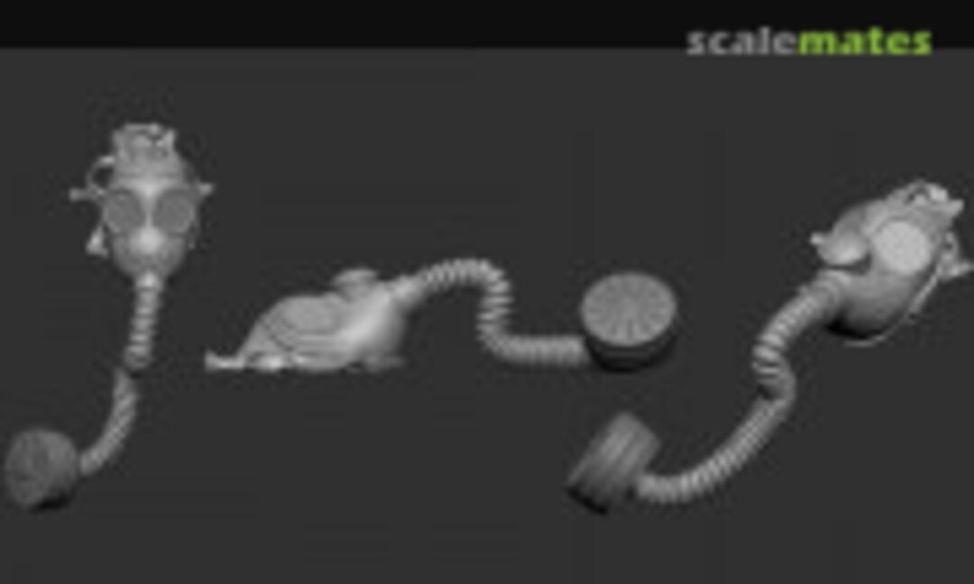 1:72 Free-lying Gas Mask (Firma49 C009-72) C009-72