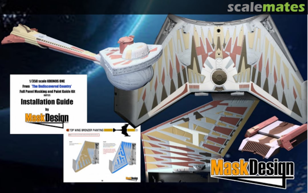 Boxart Kronos One Masking Kit and Paint Guide KIT12 MaskDesign Boxart Kronos One Masking Kit and Paint Guide KIT12 MaskDesign
