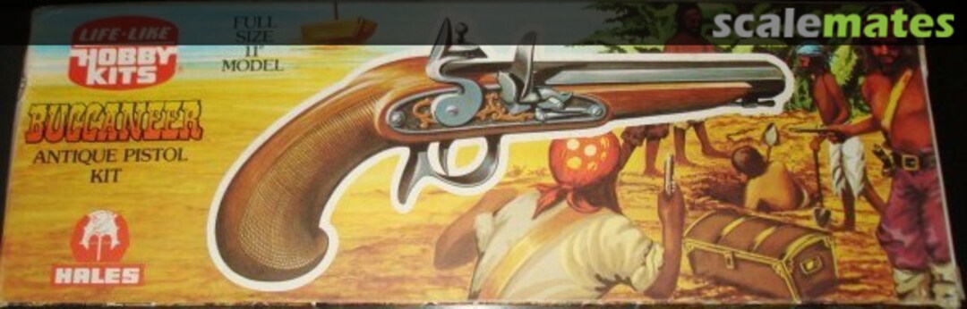 Boxart Buccaneer Antique Pistol G201 Life-Like Hobby Kits/Hales Boxart Buccaneer Antique Pistol G201 Life-Like Hobby Kits/Hales