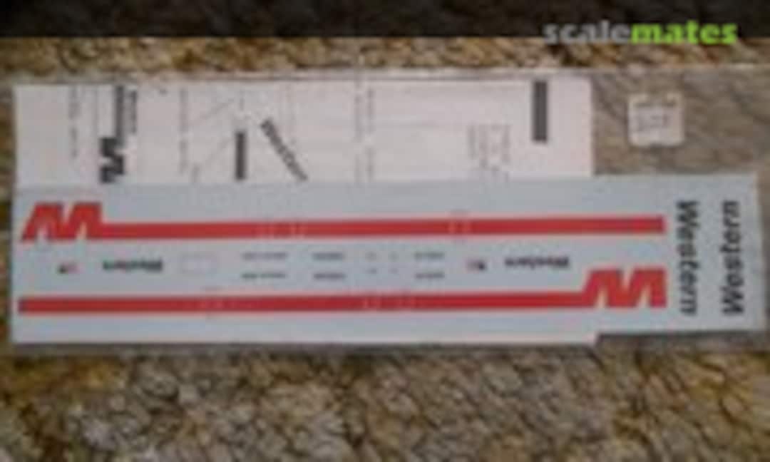 1:144 Boeing 727 Western Airlines (Fowler Aviation Decals 10) 10