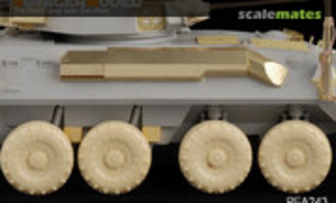 1:35 LAV-25 Family Road Wheels (Wide Size) (8pcs) (Voyager Model PEA243) PEA243