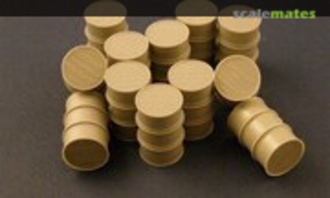 1:35 WWII German Fuel Drums (200L) (Panzer Art RE35-039)