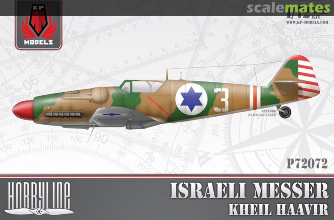Boxart Israeli Messer P72072 KP Models Boxart Israeli Messer P72072 KP Models