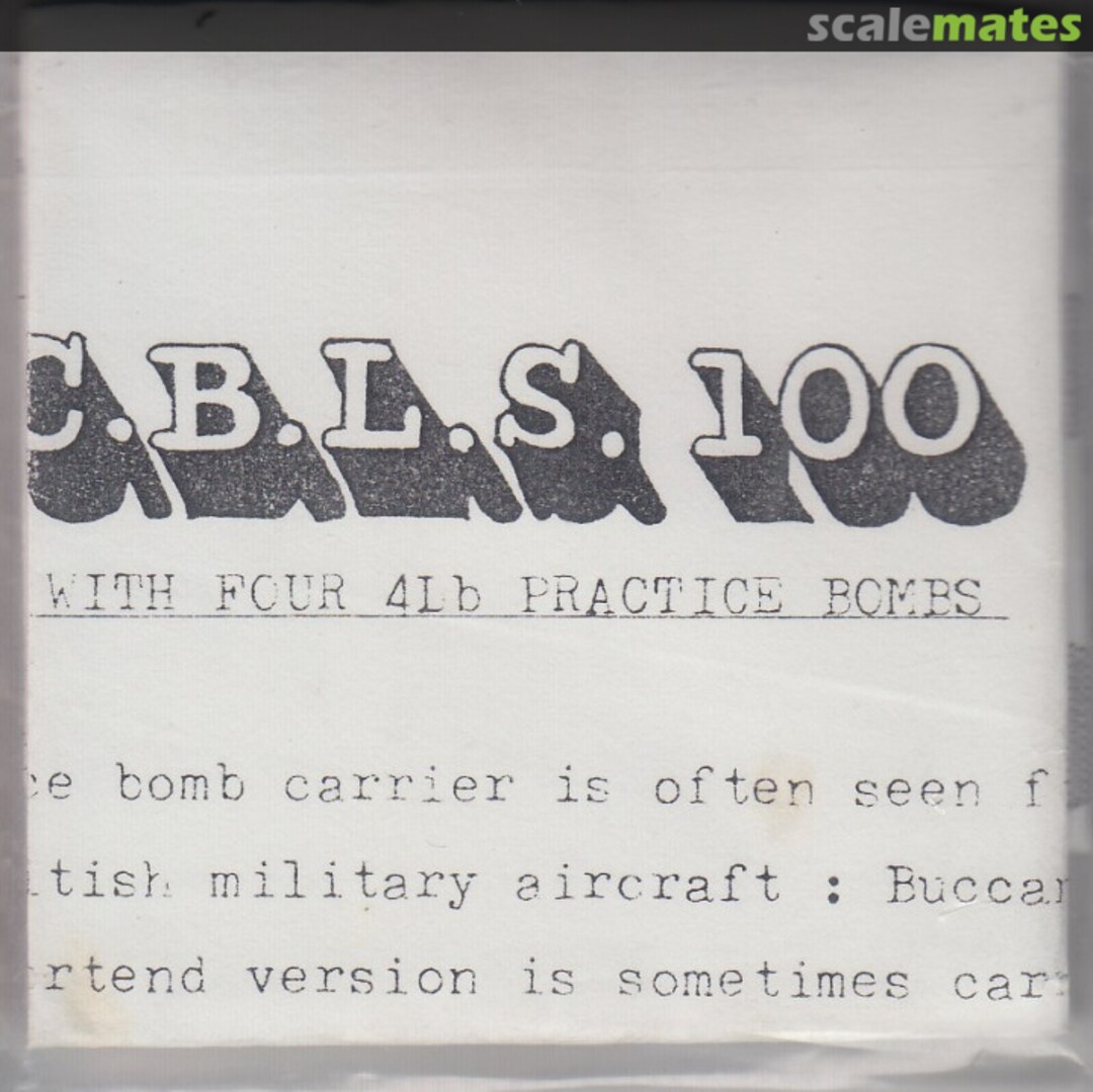 Boxart CBLS 100 with four 4lb practice bomss Airkit Enterprise Boxart CBLS 100 with four 4lb practice bomss Airkit Enterprise