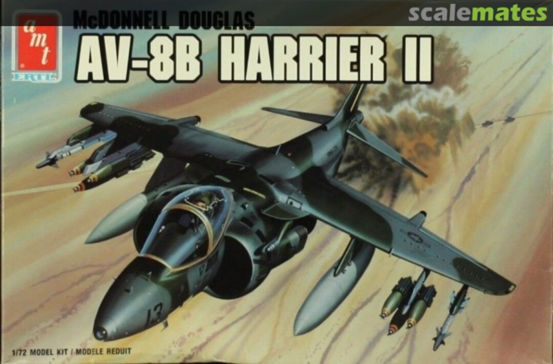 Boxart AV-8B Harrier II 8807 AMT/ERTL Boxart AV-8B Harrier II 8807 AMT/ERTL