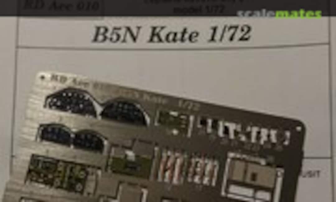 1:72 B5N Kate (Bilek RD Acc 010) RD Acc 010
