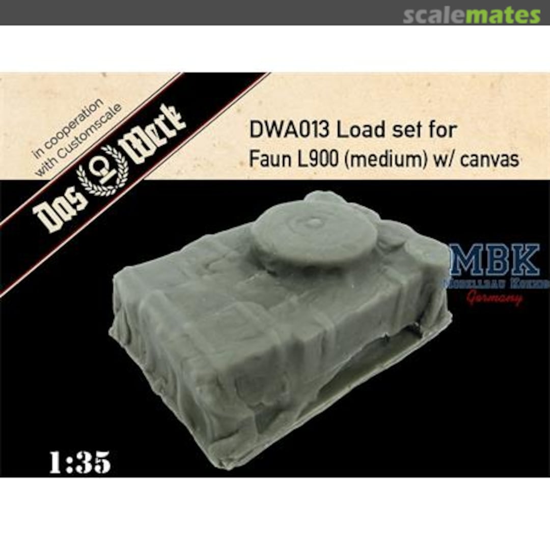 Boxart Load set for Faun L900 w/canvas (medium) DWA013 Das Werk Boxart Load set for Faun L900 w/canvas (medium) DWA013 Das Werk