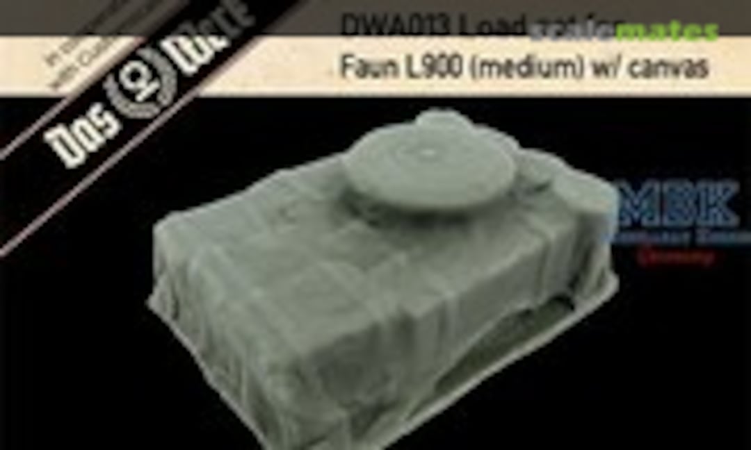 1:35 Load set for Faun L900 w/canvas (medium) (Das Werk DWA013) DWA013
