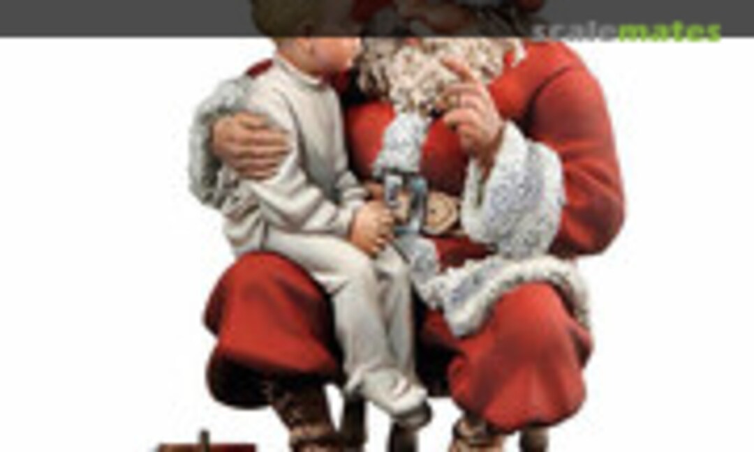 54mm Santa's Advice (Andrea Miniatures WY-14) WY-14
