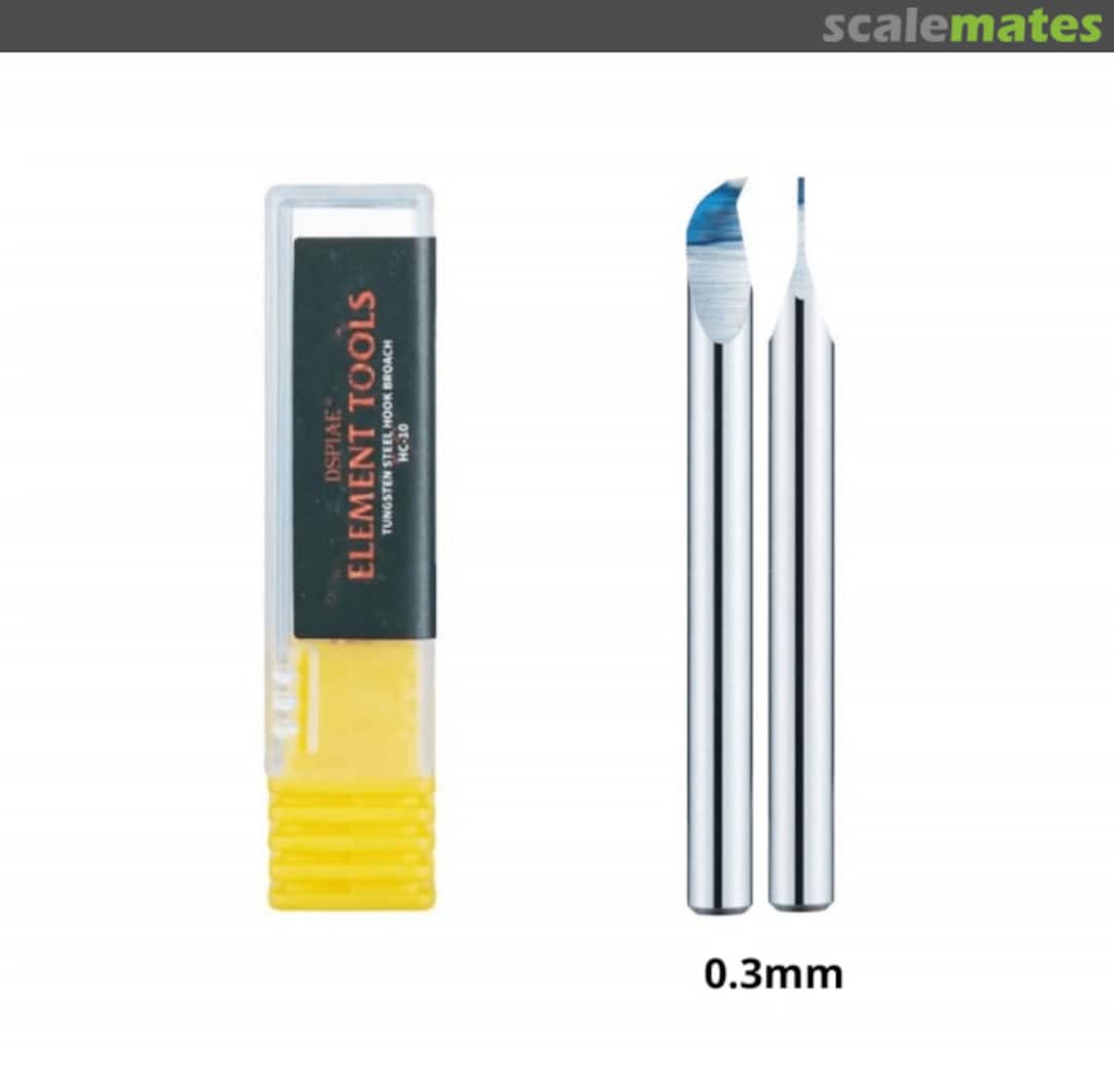 Boxart HC Series Tungsten Steel Hook Broach HC-03 DSPIAE Boxart HC Series Tungsten Steel Hook Broach HC-03 DSPIAE